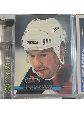 Brian Bradley Hockey CCM Card